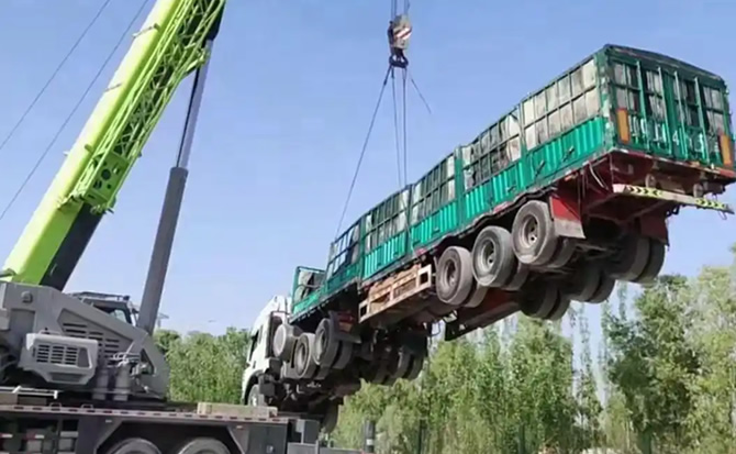 西峰区道路脱困救援案例
